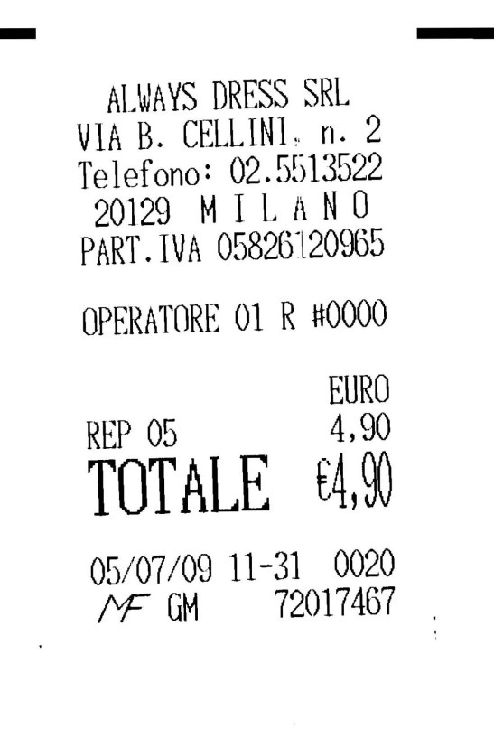 Scontrino